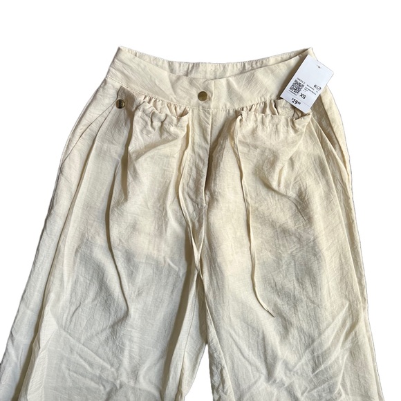 Forever 21 Cream Wide Leg Pants - Picture 8 of 14